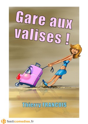 affiche Gare aux valises !